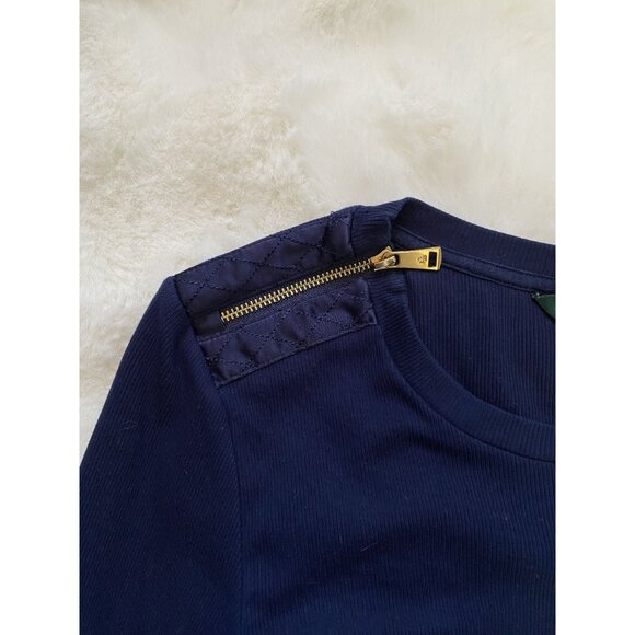 Navy Lauren Ralph Lauren Longsleeve shirt size M - Picture 7 of 8